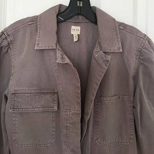 La Vie Rebecca Taylor Mini Herringbone Jumpsuit